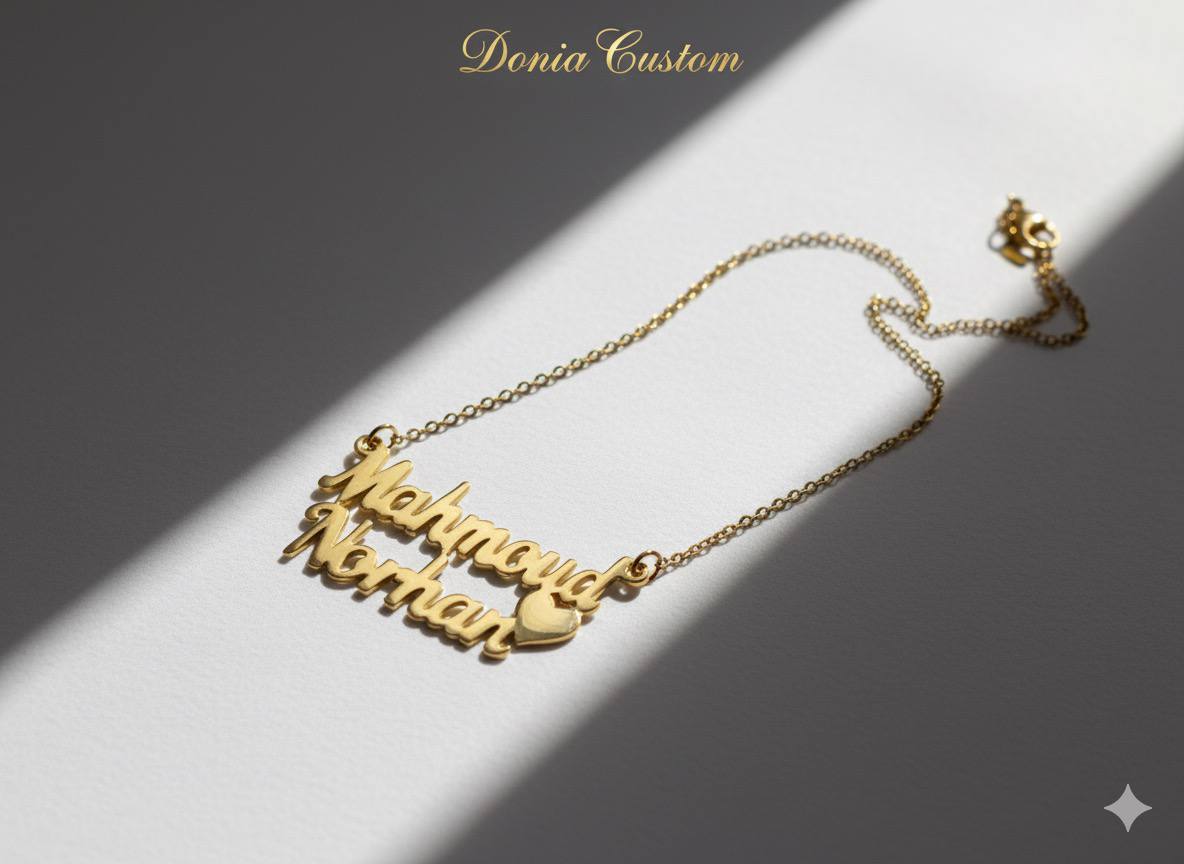 Necklace donia custom
