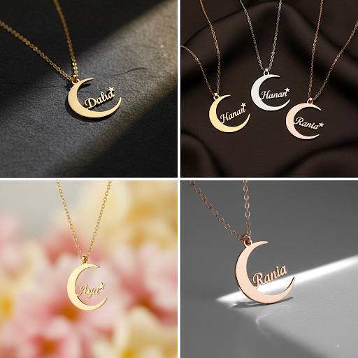 Custom Name Necklace RAMADAN