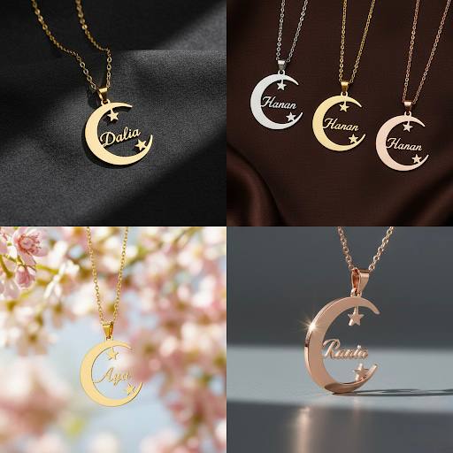 Custom Name Necklace RAMADAN