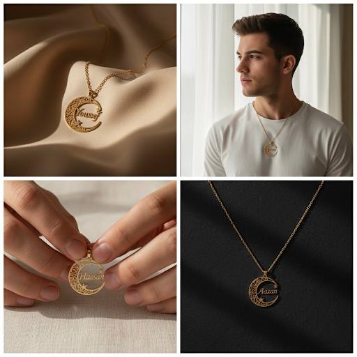 Custom Name Necklace RAMADAN