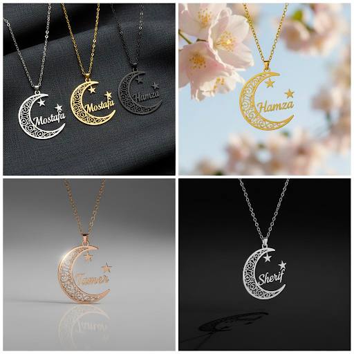Custom Name Necklace RAMADAN