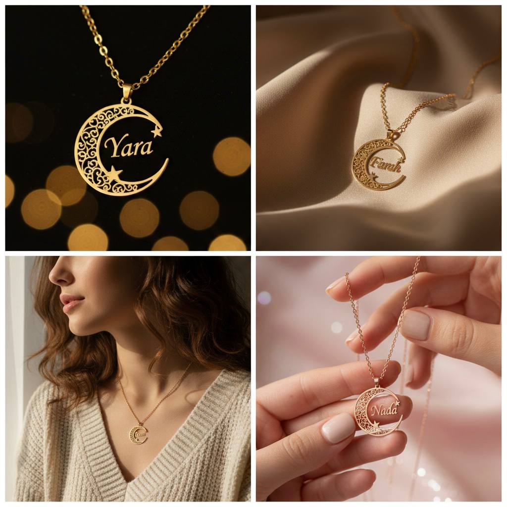 Custom Name Necklace RAMADAN