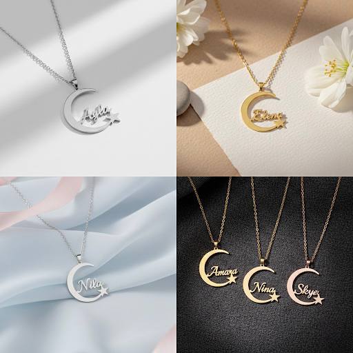 Custom Name Necklace RAMADAN