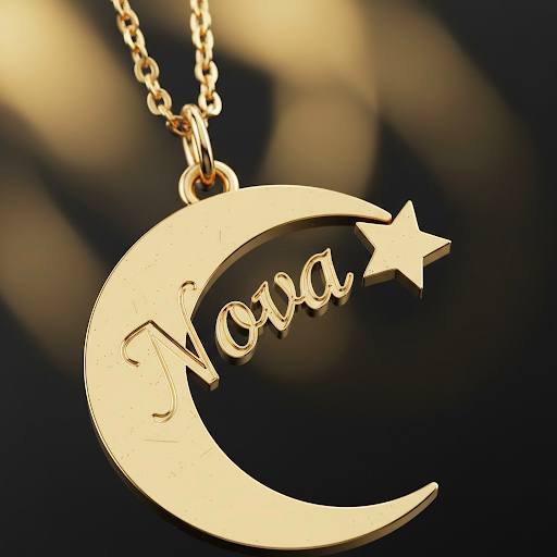 Custom Name Necklace RAMADAN